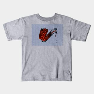 Brush stroke pop art Kids T-Shirt